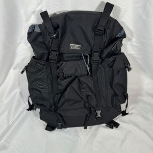 LL Bean Continental Ruck Sack - Black